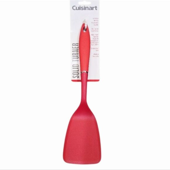 Cuisinart Soft-Grip Solid Turner- Red - Picture 2 of 6
